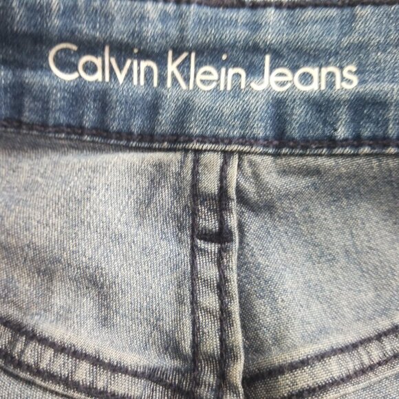 Calvin Klein Denim City Bermuda Short 10 y2k - Picture 6 of 13